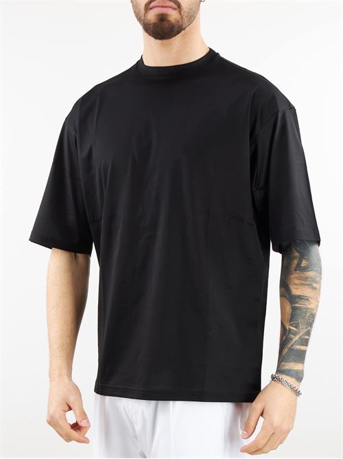 T-shirt basic boxy fit con ricamo logo al fondo Low Brand LOW BRAND | T-shirt | L1TSS246504D001